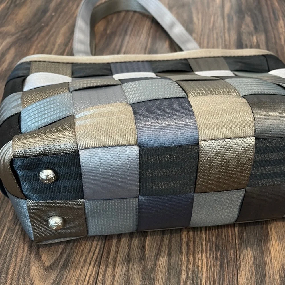 Harvey’s Woven Tree-Cycle Tote Bag in Neutral Tones